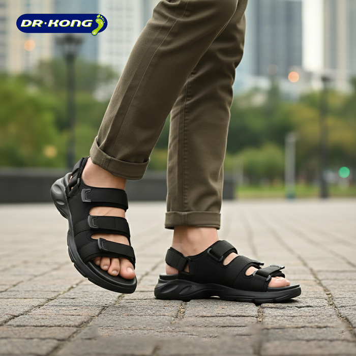 Dr. Kong Total Contact Men's Sandals S9000302BLK