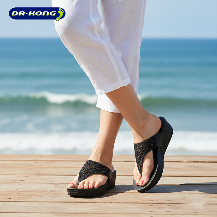 Dr. Kong Total Contact Women's Sandals S3001733BLK