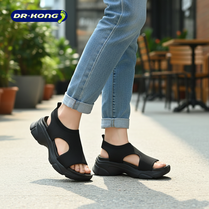 Dr. Kong Total Contact Women's Sandals S3001831BLK