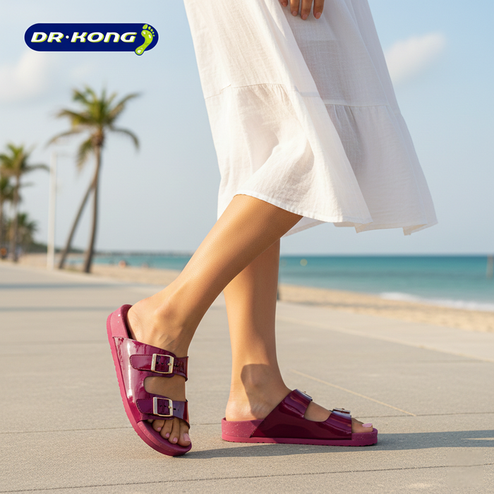 Dr. Kong Total Contact Women's Sandals S4000130RED