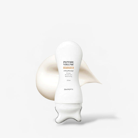 Dr. Pepti Peptide Volume Neck Cream 120ml كريم دكتور بيبتي ببتيد لتكثيف حجم الرقبة - Princess Cosmetics Qatar