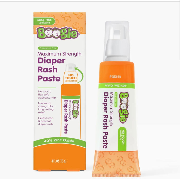 Earth Mama Boogie Maximum Strength Diaper Rash Paste in Applicator Tube 4oz