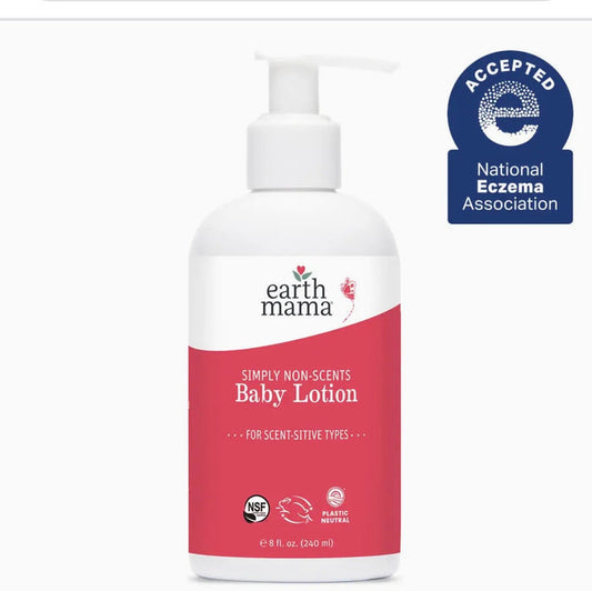 Earth Mama Simply Non Scents Baby Lotion