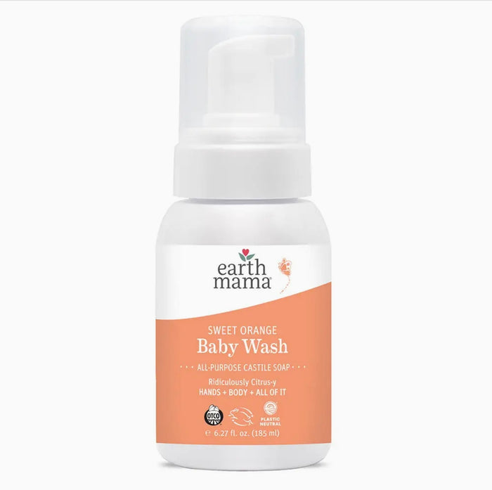 Earth Mama Sweet Orange Baby Wash