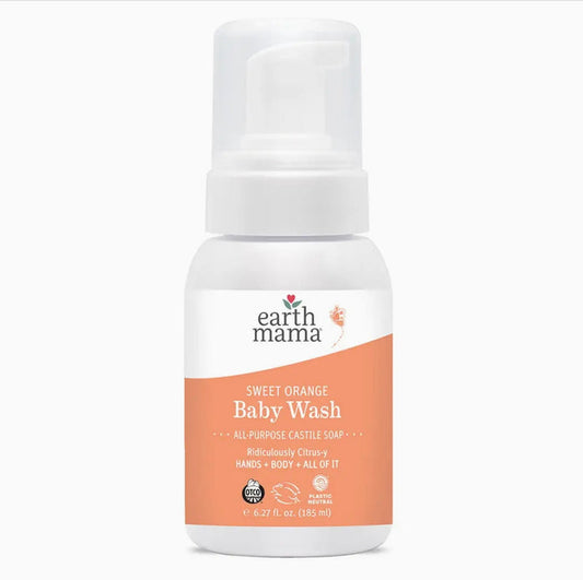 Earth Mama Sweet Orange Baby Wash