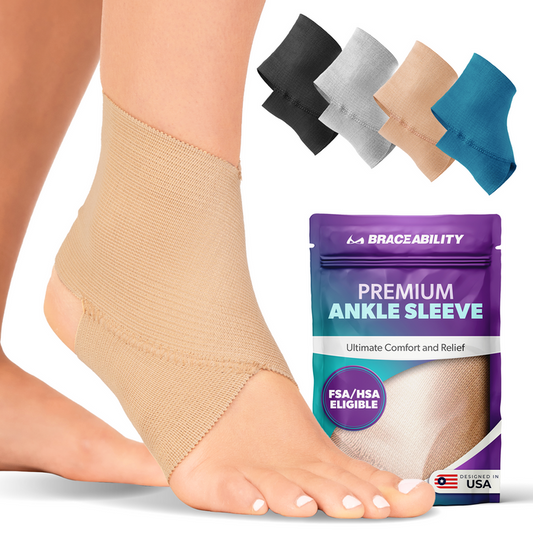 Elastic Ankle Brace for Gymnastics, Dance & Athletic Support