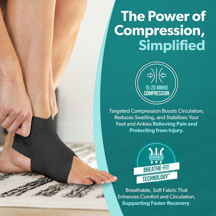 Elastic Ankle Brace for Gymnastics, Dance & Athletic Support