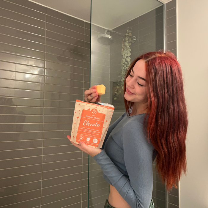 Elevate | Orange Shower Steamers | The Radiant Rhino