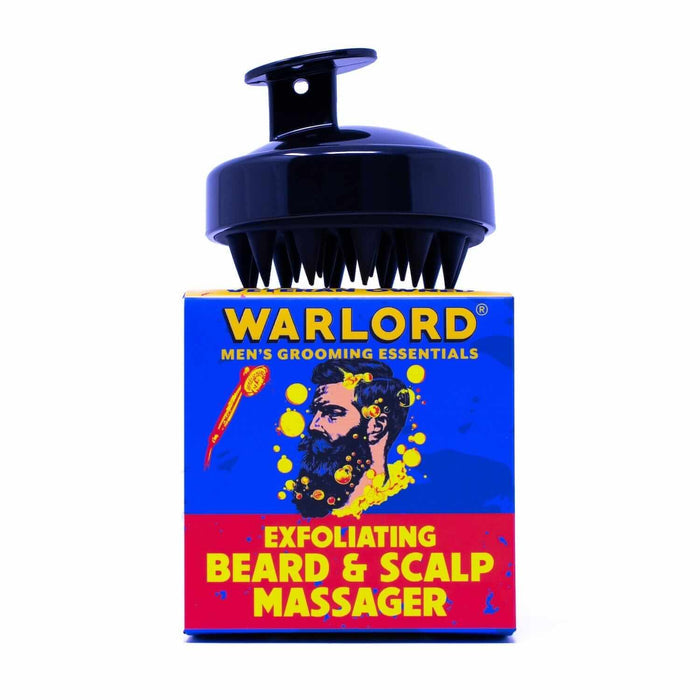 Exfoliating Beard and Scalp Massager - Warlord - Men's Grooming Essentials