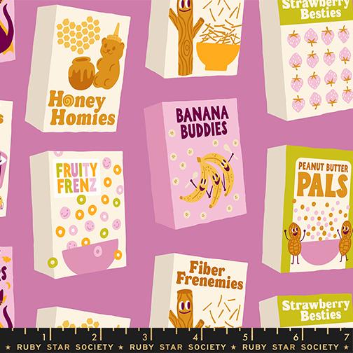 F2620 - Egg and Friends Cereal Box Heliotrope