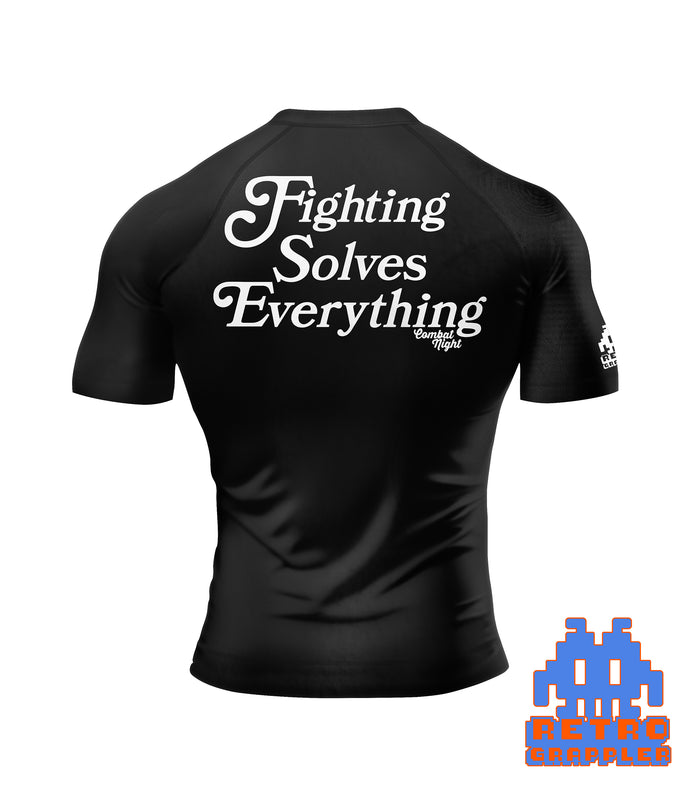 Fighting Solves Everything | Jiu Jitsu Rash Guard