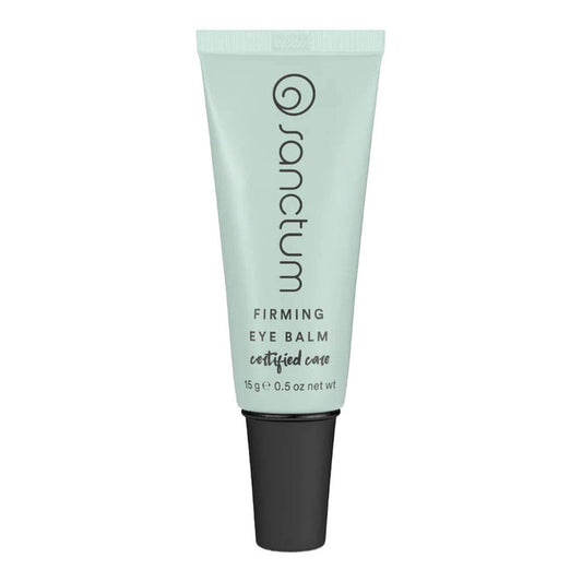Sanctum Firming Eye Balm tube on a white background.
