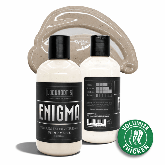 Firm/Weightless Hold | Enigma Pre/Post styler Volumizing Cream - Lockhart's Authentic Grooming Company, LLC