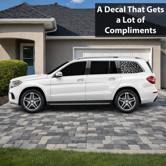 Fits Mercedes-Benz GLS 2017-2019 Animal Leopard Cheetah Cow Window Vinyl Decal Stickers