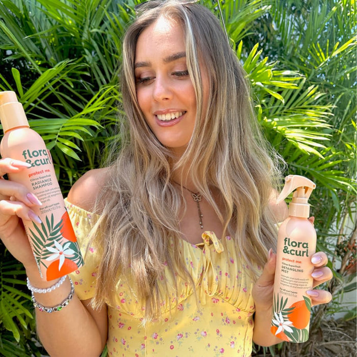 Flora & Curl Citrus Superfruit Detangling Mist
