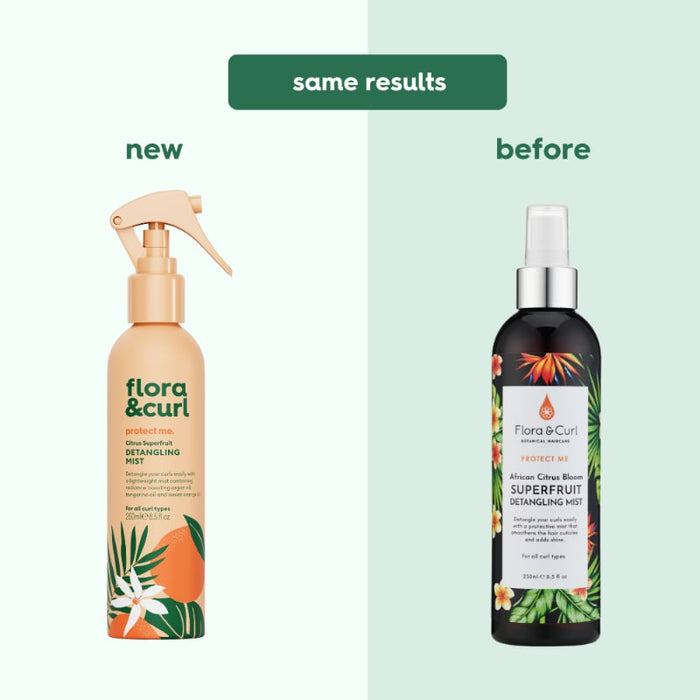 Flora & Curl Citrus Superfruit Detangling Mist