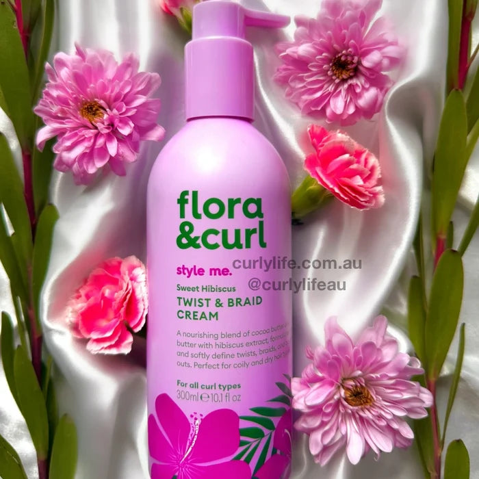 Flora & Curl Sweet Hibiscus Twist & Braid Cream