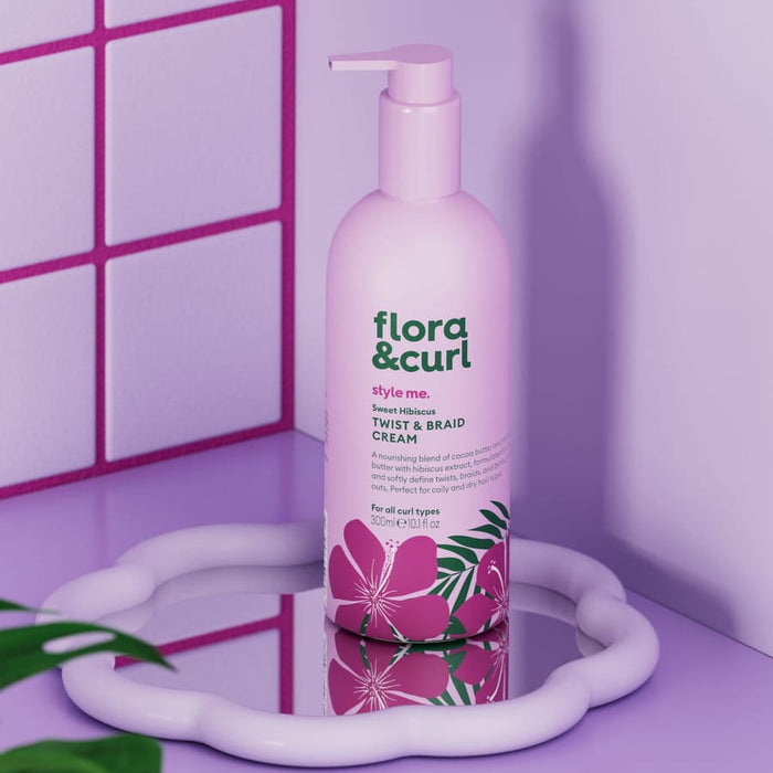 Flora & Curl Sweet Hibiscus Twist & Braid Cream