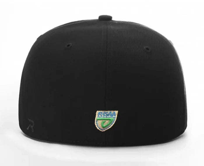 Florida (FHSAA) Black 6-Stitch Base Umpire Hat