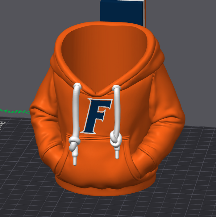 Florida Hoodie Koozie & Pen Holder