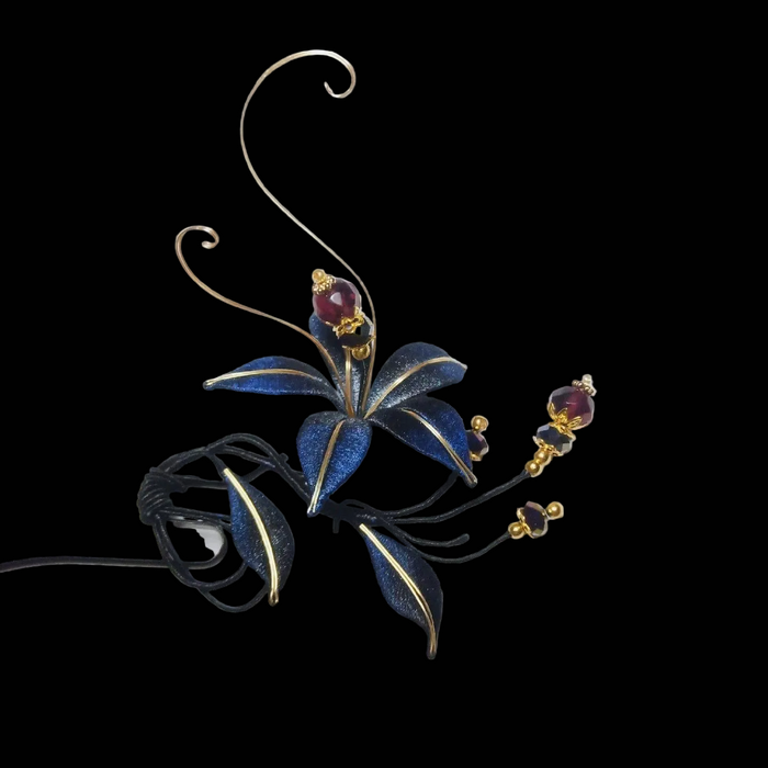 Flower Bespoke Hairpin - Silk Hairpin(Chanhua)