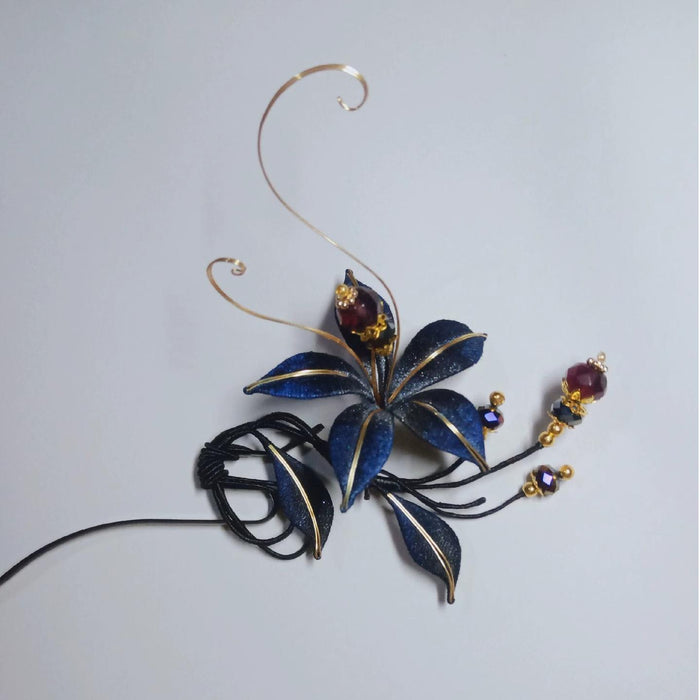 Flower Bespoke Hairpin - Silk Hairpin(Chanhua)