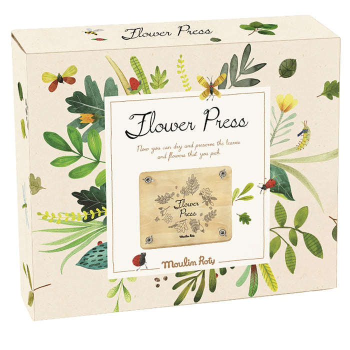 Flower Press Kit - Le Jardin du Moulin - Packaging