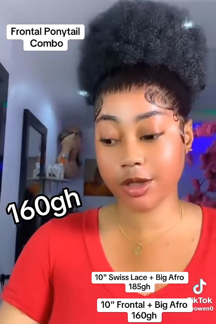 Frontal Ponytail Combo