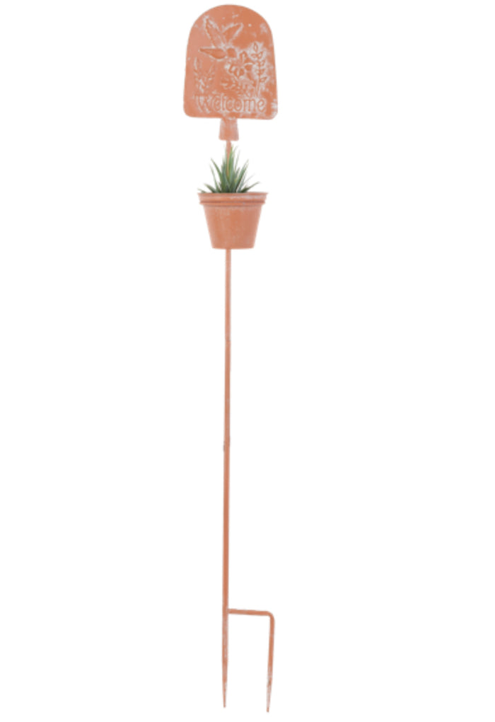 Garden Stake with Pot CG188343