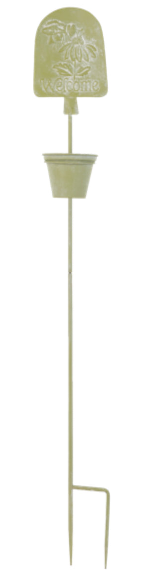 Garden Stake with Pot CG188343