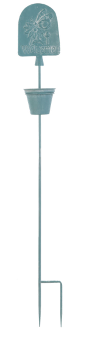 Garden Stake with Pot CG188343