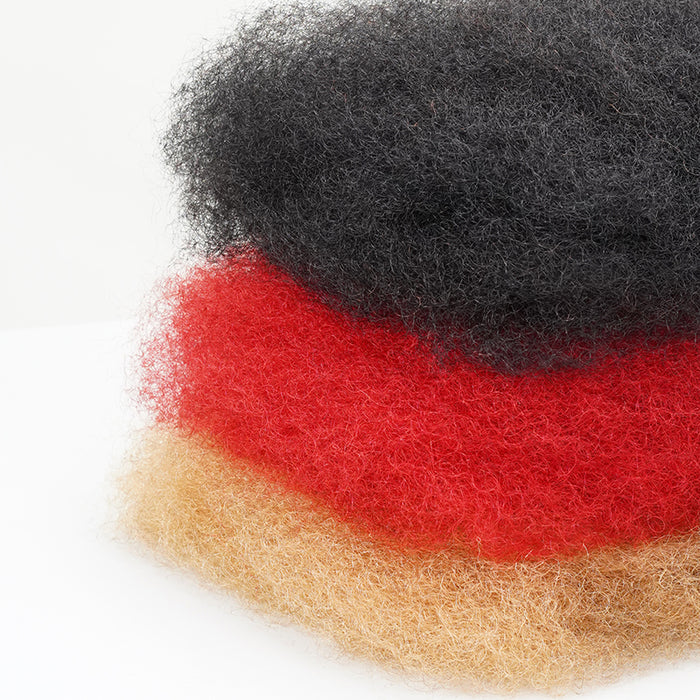 Germany Flag Colored Kinky Braids Human Hair Pack
