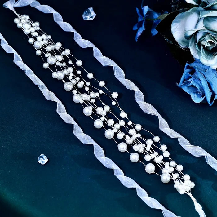 Wedding Hair Accessories - Pearl Bridal Headband