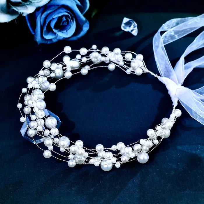 Wedding Hair Accessories - Pearl Bridal Headband