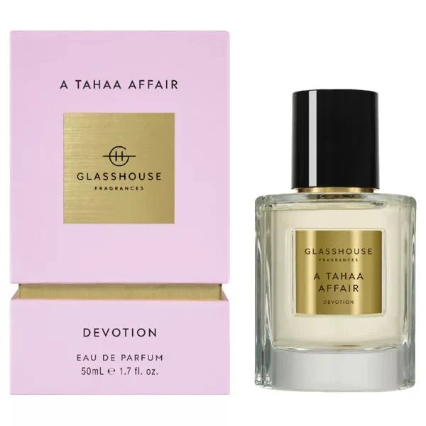 Glasshouse Fragrance fragrance 50ml **Pre Order** Glasshouse A Tahaa Affair Devotion EDP