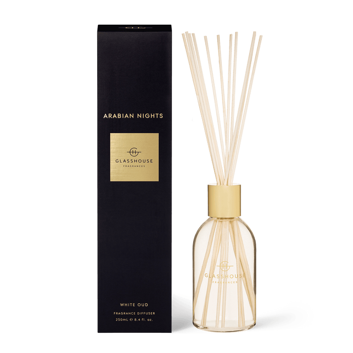 Glasshouse Fragrance fragrance Glasshouse Arabian Nights Diffuser 250ml (White Oud) **Pre Order**
