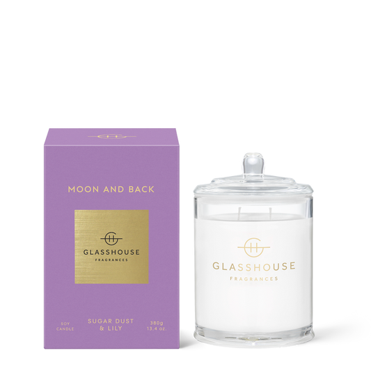 Glasshouse Fragrance Candle Glasshouse Candle Moon and Back 380g