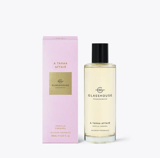 Glasshouse Fragrance room spray Glasshouse Interior Fragrance A Tahaa Affair