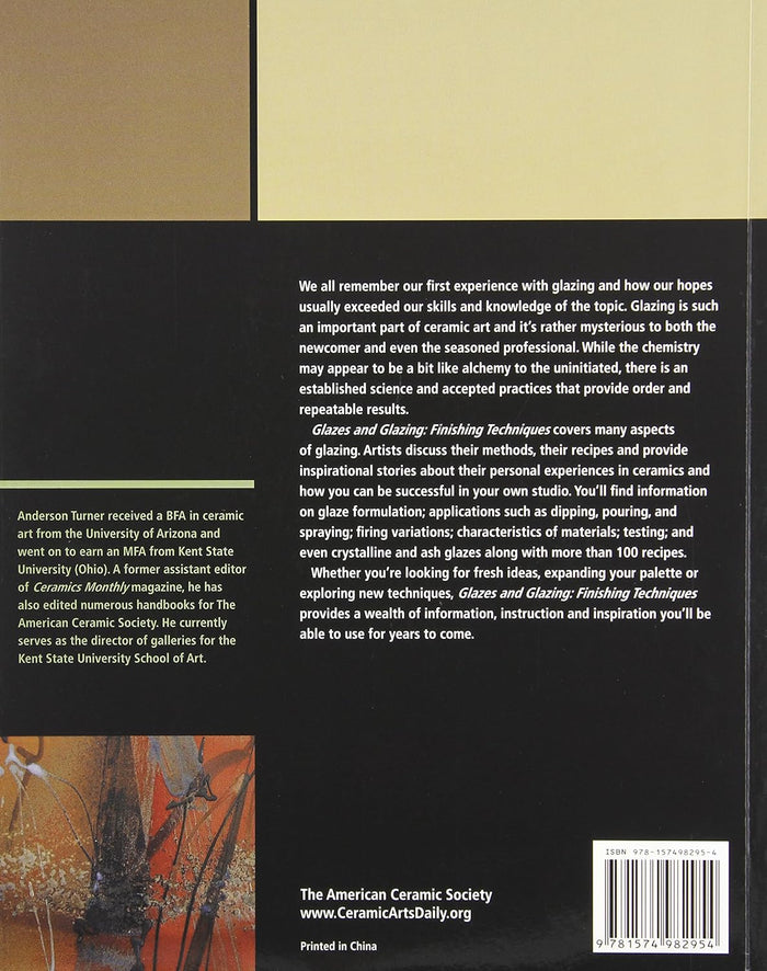 GLAZES GLAZING CERAMIC ARTS HANDBOOK