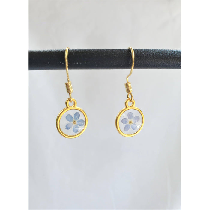 Gold Forget-Me-Not Earrings- Assorted Shapes- Sold Individually