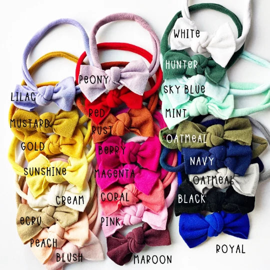 Goldne Dot Lane Itty Bitty Nylon Bows (7072963264559)