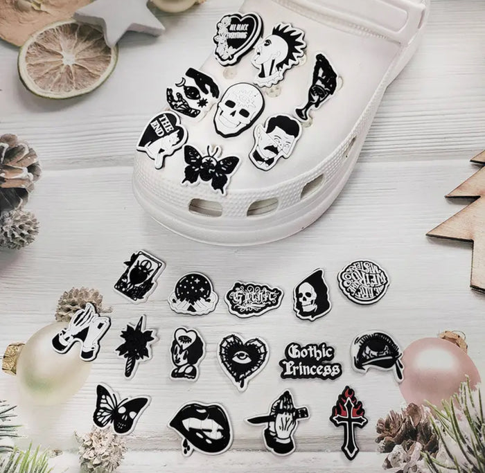 Gothic “G-Bitz” Adhesive Shoe Accessories