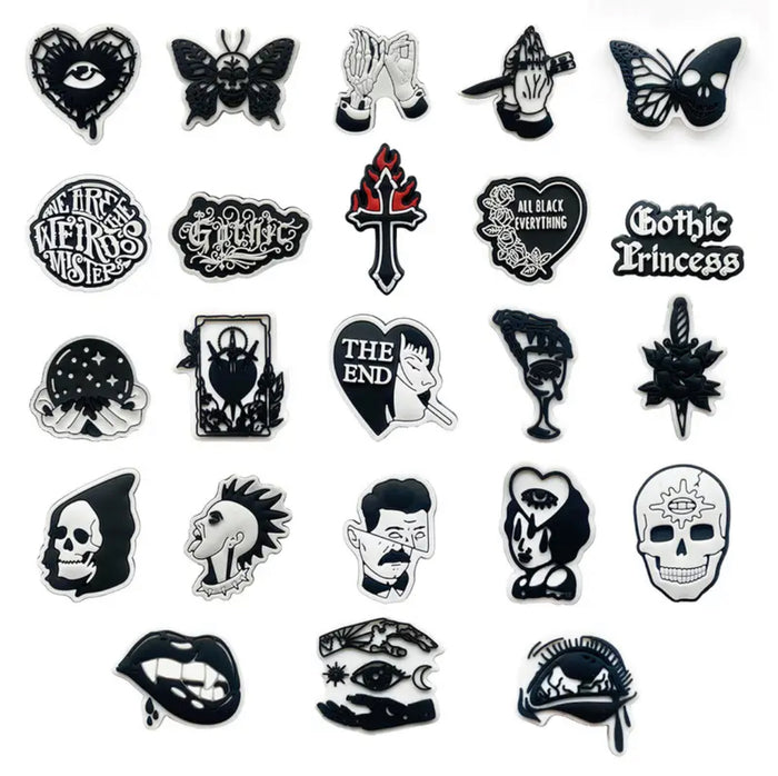 Gothic “G-Bitz” Adhesive Shoe Accessories