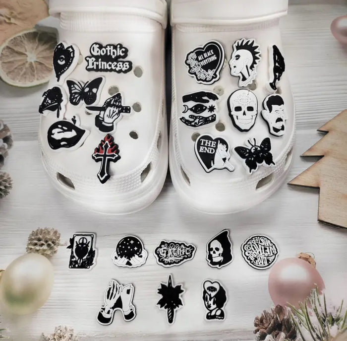 Gothic “G-Bitz” Adhesive Shoe Accessories