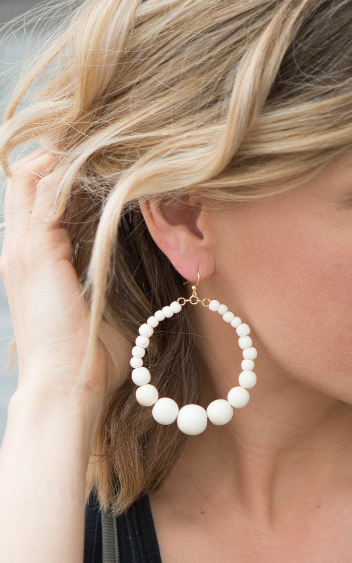 Graduated Hoop Earrings