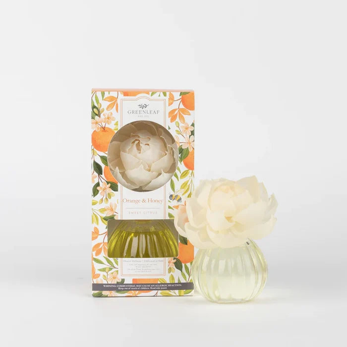 Green Leaf Scented Flower Diffusers