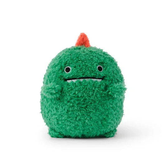 Green Ricedino Mini Sitting Plush Toy - Front Cut