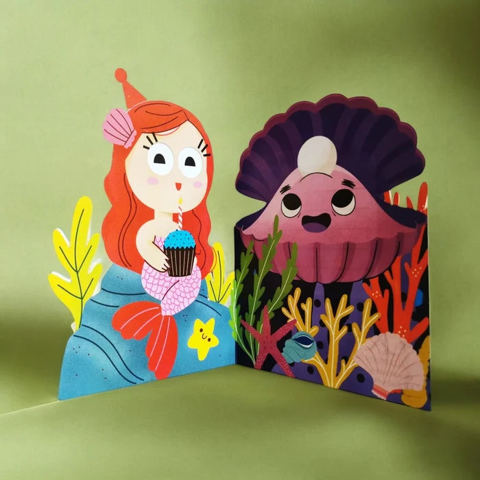 Alljoy Design - Greeting Card - Mermaid - Interior