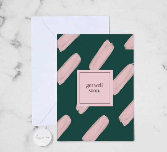 Papier HQ greeting card Greeting Card Get Well Soon
