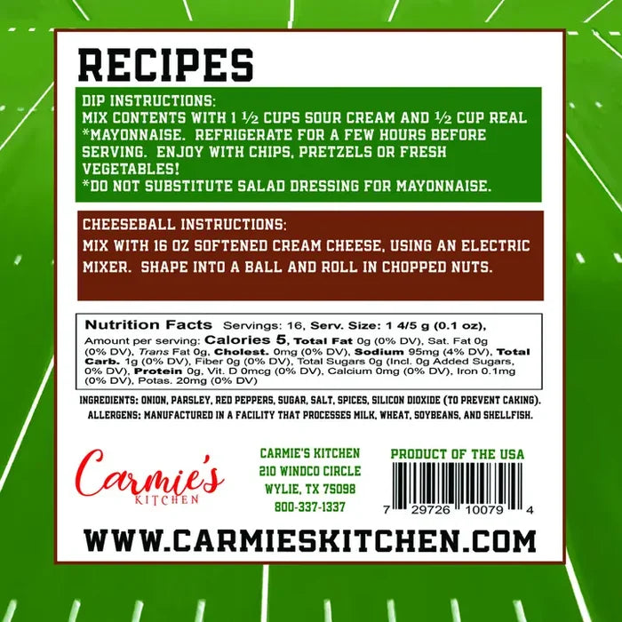 Hail Mary Heat Dip Mix - Game Day Collection